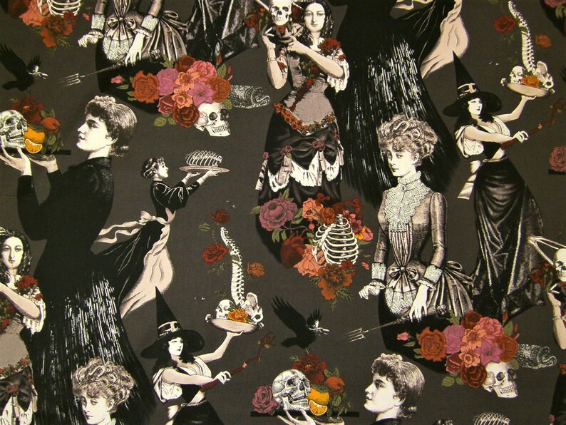 0.5m cotton print fabric key ingredient 110cm br. image 5