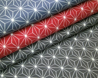 0,5 m Interlock Cotton "Kopenhagen - Star" 140 cm width