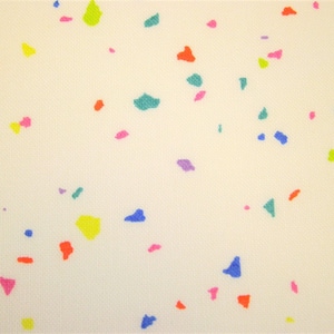 0,5 m Printed cotton fabric  &quot;Confetti&quot; 110 cm w.