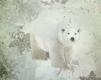 0,25 m printed fabric "Polar" 280 cm w.