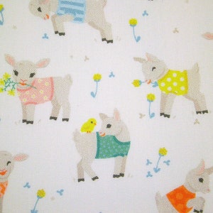 0,5 m Printed fabric &quot;My Farm&quot; 114 cm w.
