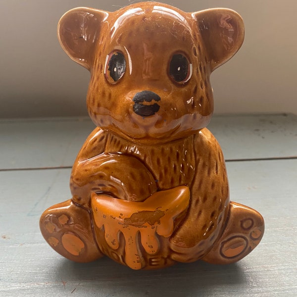 Honey Bear Jar Etsy