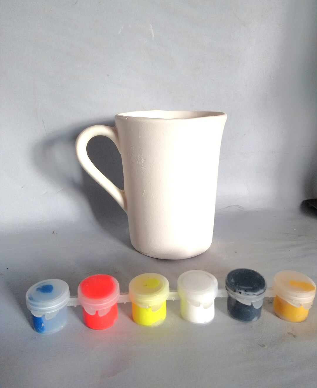 Pottery Painting Mug Set Ready to Paint Mug Paint Your Own Etsy