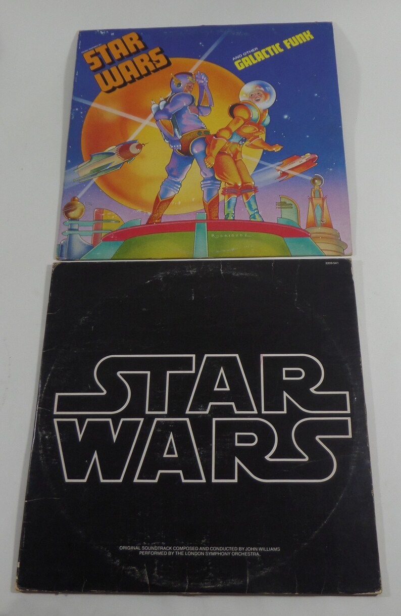 Star Wars galactic funk and star wars original soundtrack vinyls
