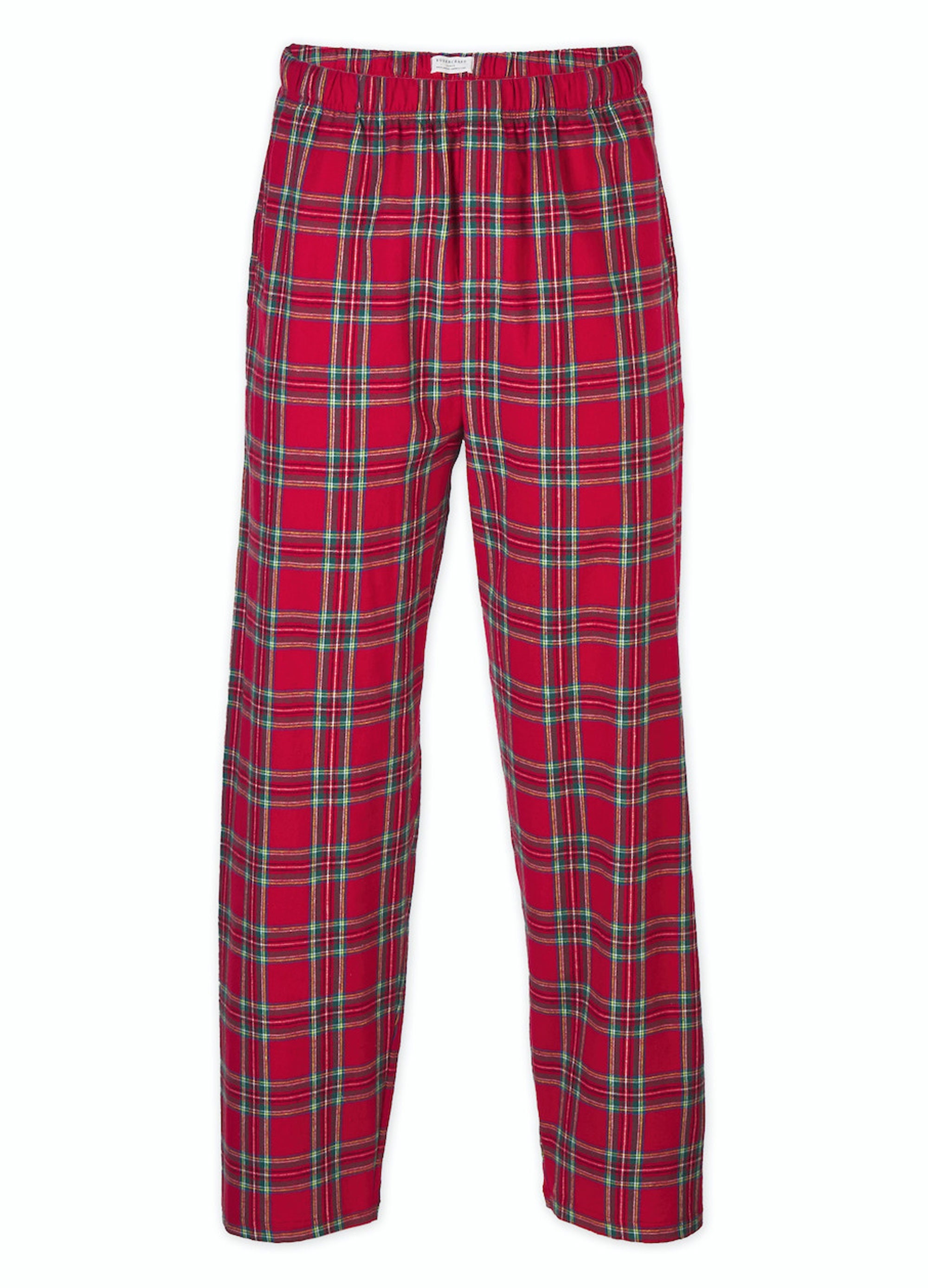 Croft & Barrow Lumberjack Plaid Flannel Fleece Sleep Pants Lounge PJ Pajamas  XL