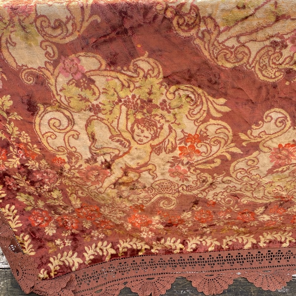 Velvet Bedspread Etsy