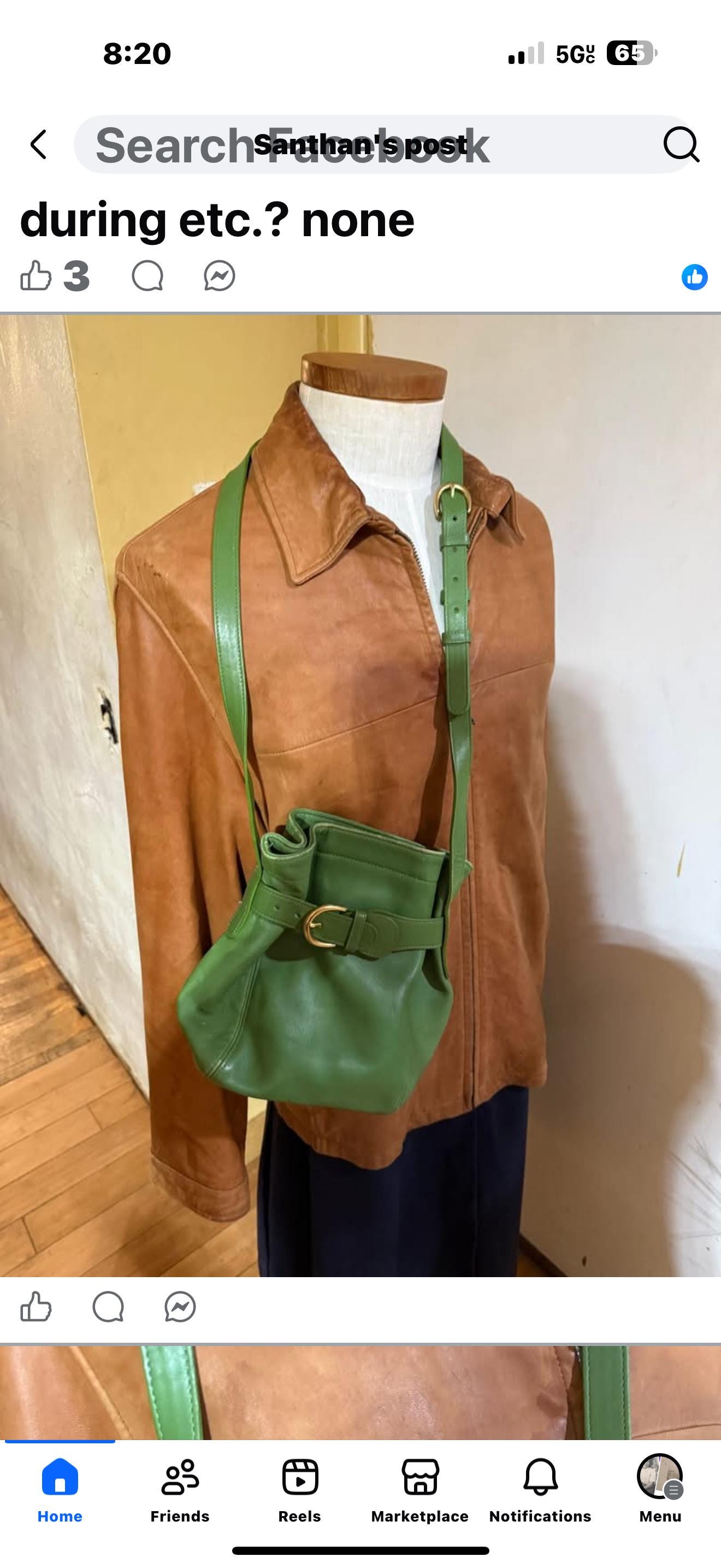 Vintage Coach Green Bucket Bag - Etsy