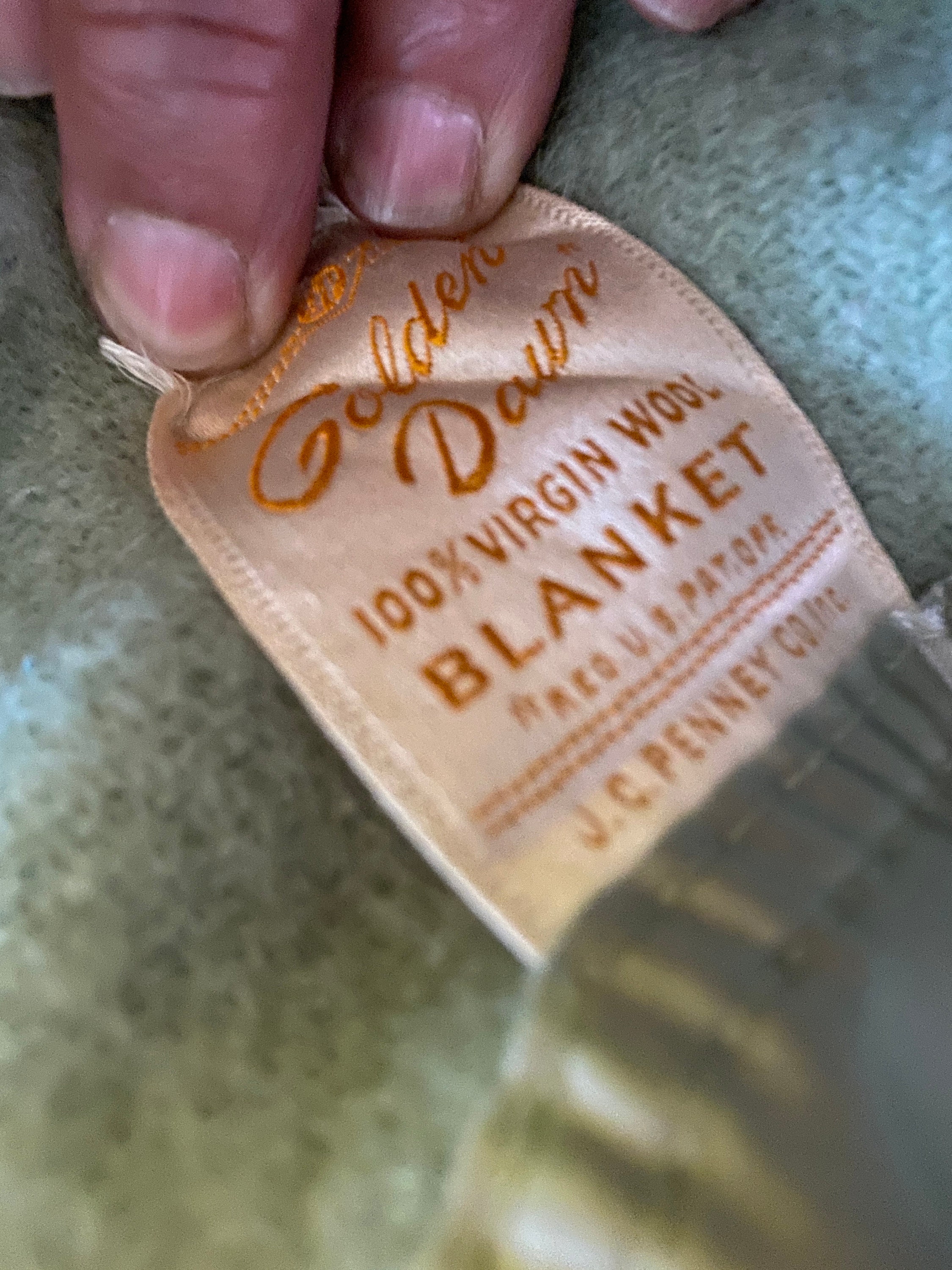Golden Dawn Wool Blanket - Etsy
