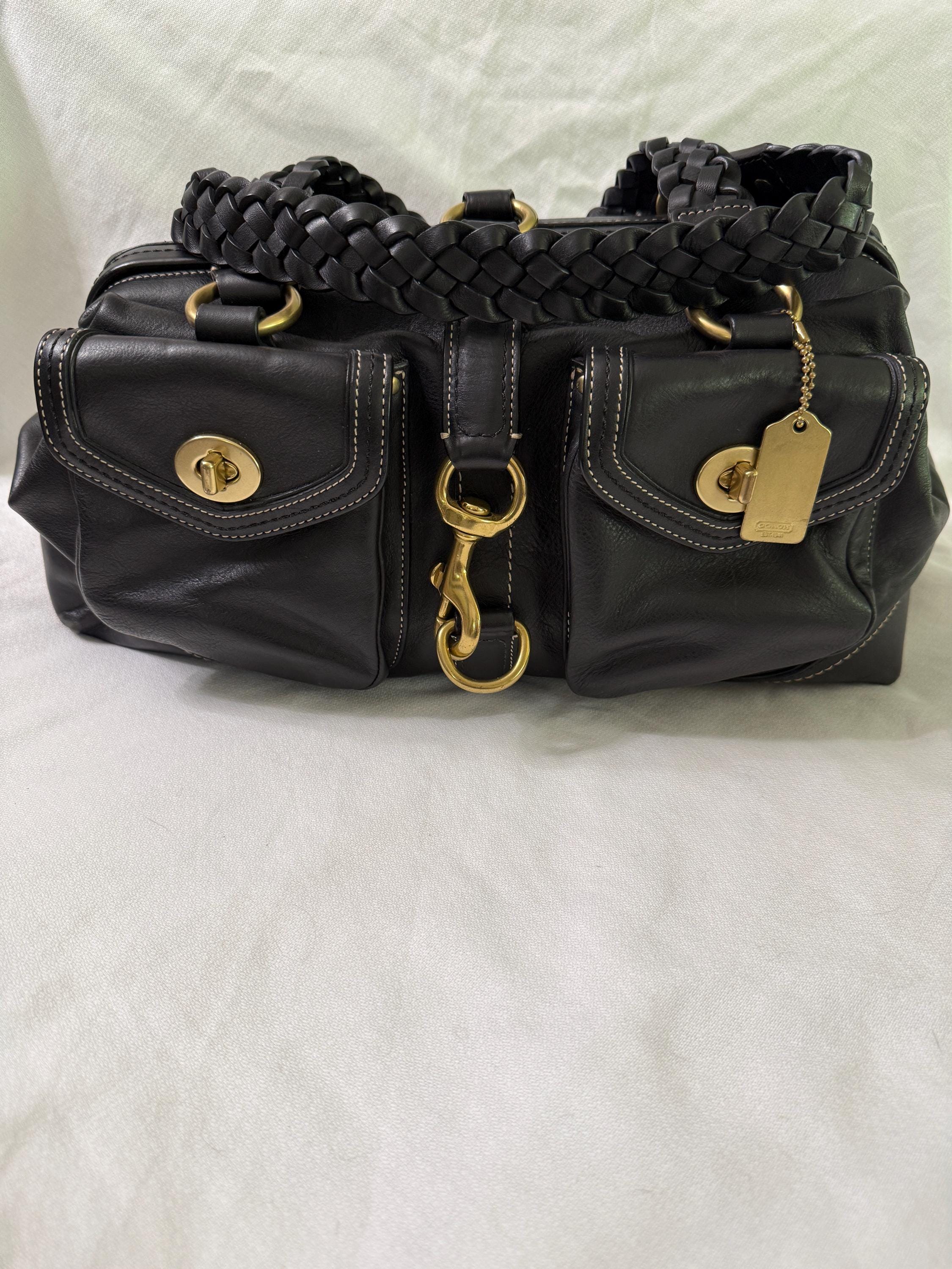 65th Coach Legacy Turn Lock Bag Black Coach 65th Anniversary 