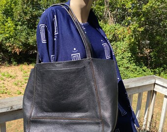 Botkier shoulder bag black leather satchel $950 | eBay