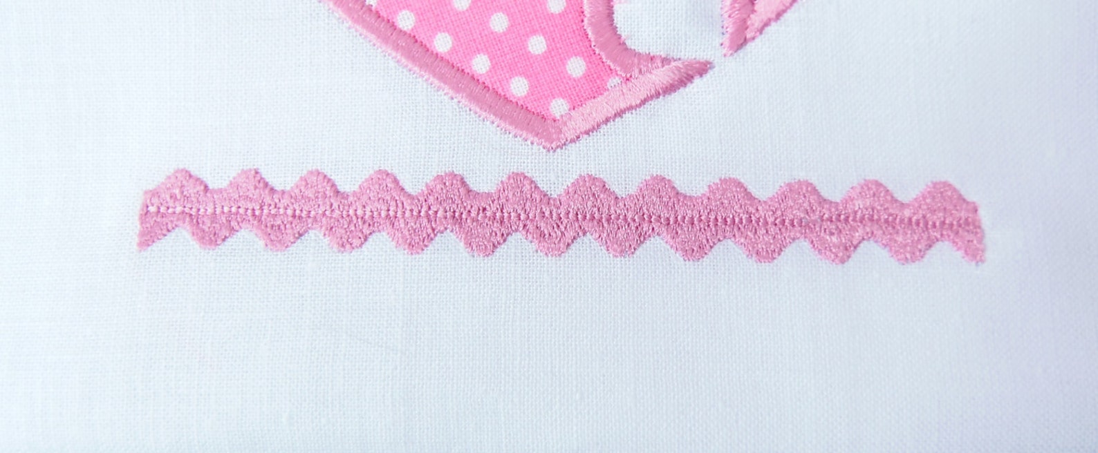 Rick Rack Machine Embroidery Design in Multiple Sizes. Rikrak Etsy