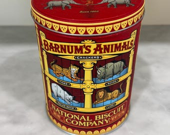 Lata conmemorativa del centenario de las galletas Barnum’s Animals Crackers (2002)