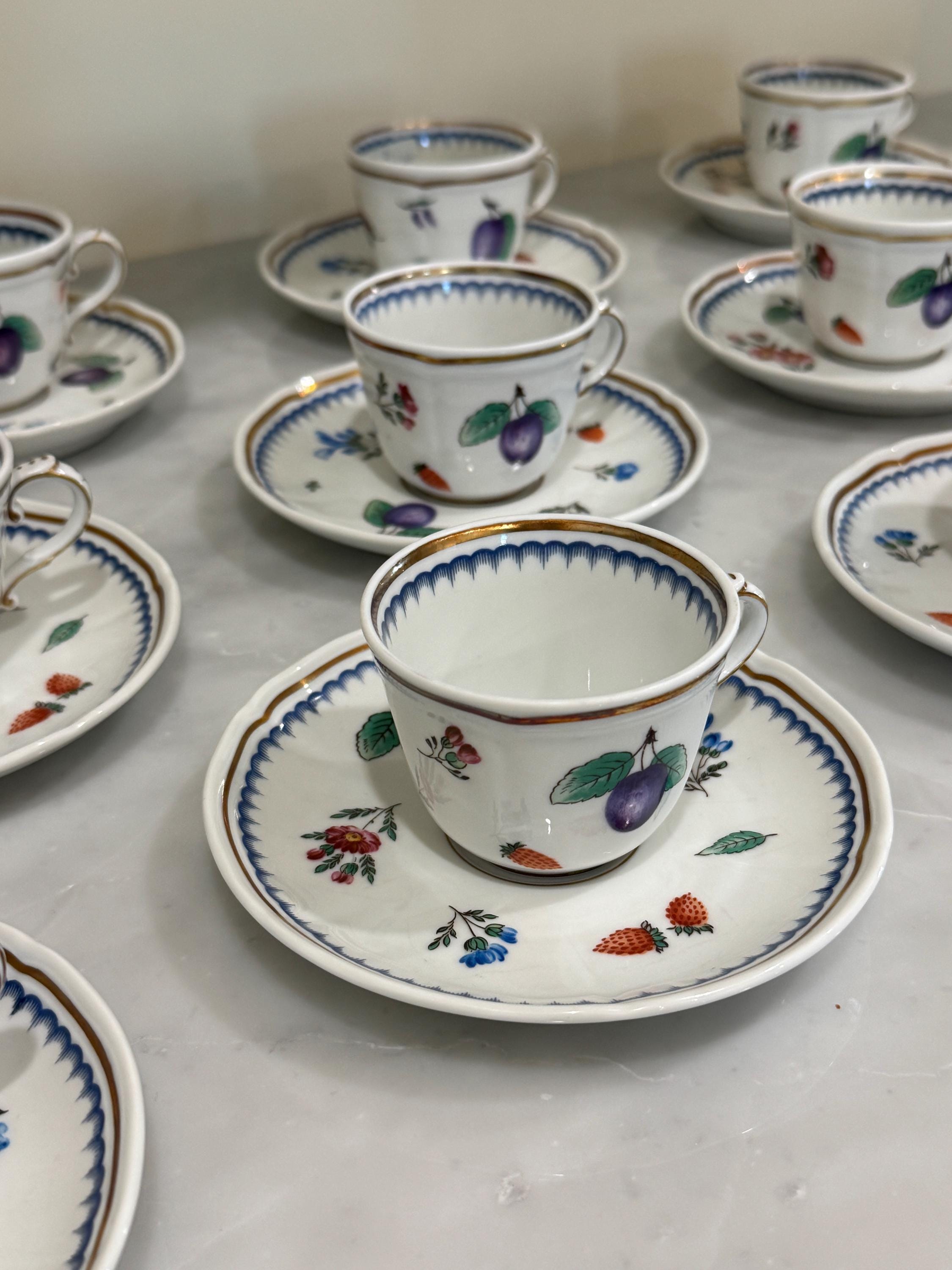 Richard Ginori Italian Fruits Cups - Etsy