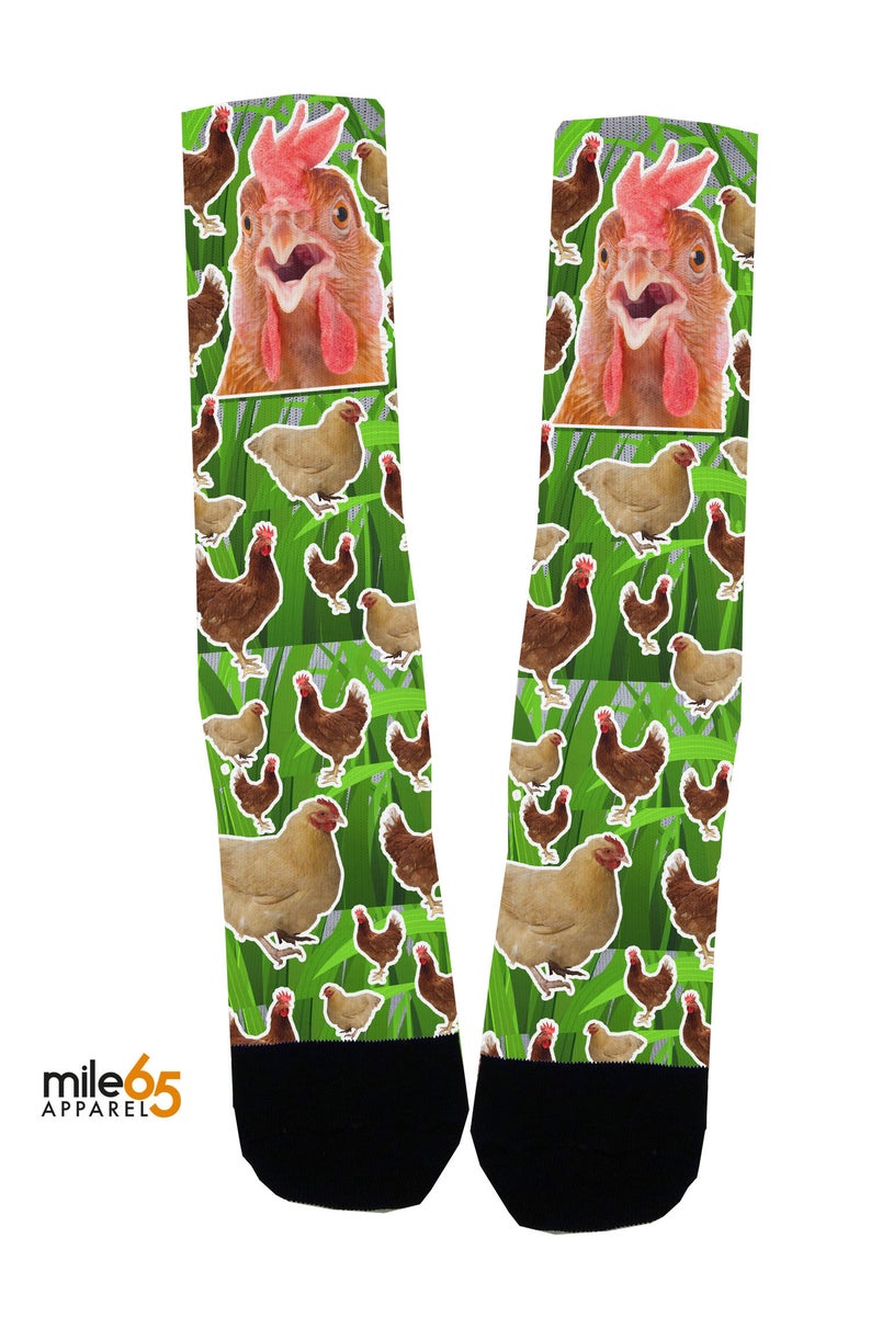 Calcetines de pollo 1 tamaño se adapta a la mayoría Etsy
