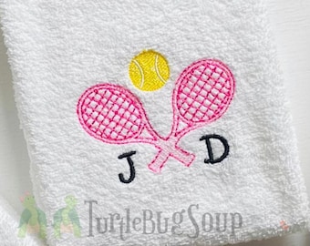 Sports Towel.Tennis towel.Embroidered Cotton towel.Great gifts for Teens, Tweens.Gifts for Sports Fans.Team gifts, Coach Gifts.Sweat Towel.