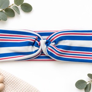 Mother Baby Nurse Headband, Labor & Delivery Nurse Gift, NICU Nurse Headband, Maternity Nurse Gift, Nursery RN Twist Headband Baby Stripe