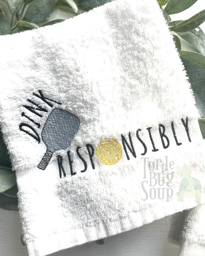 Turtle's Soup Pickleball Sports Towel