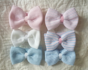 Hospital Newborn Headband, Newborn's First Bow, newborn girl hospital bow.  Baby Headband for first hospital pictures.
