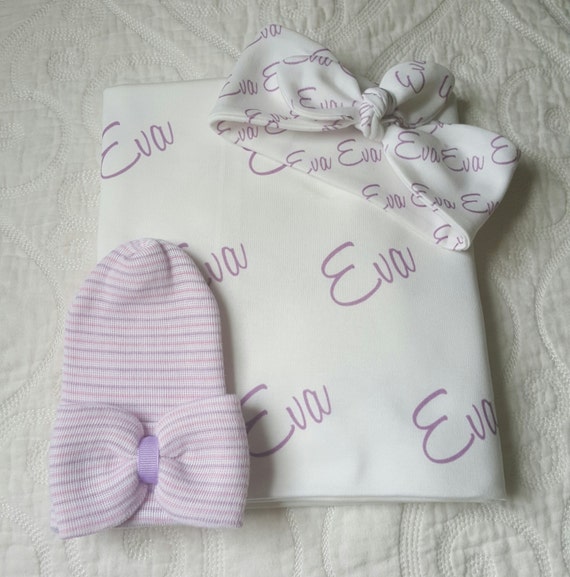 newborn blanket with name