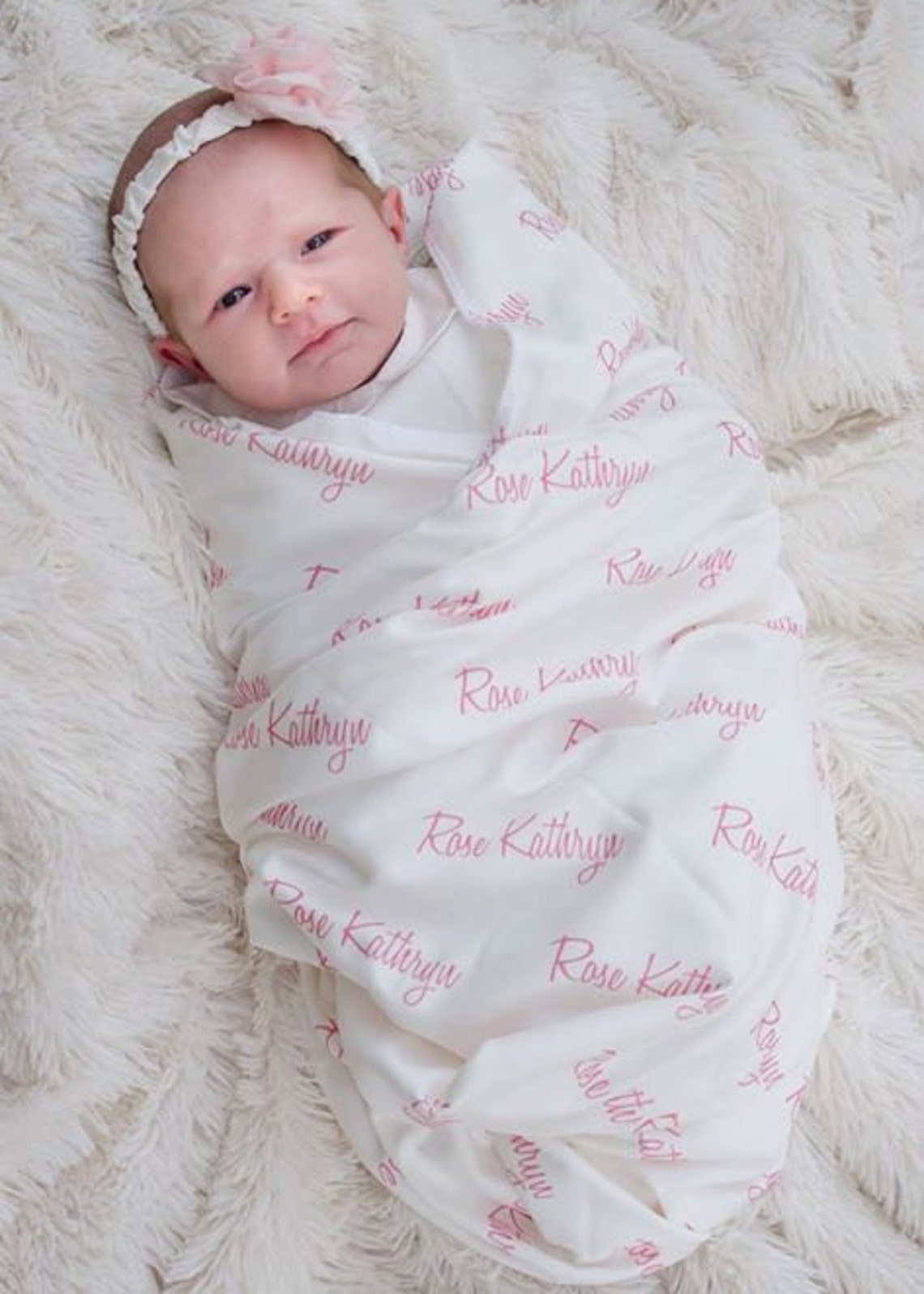 Personalized Swaddle Blanket. 100 Organic Cotton Baby Etsy Australia