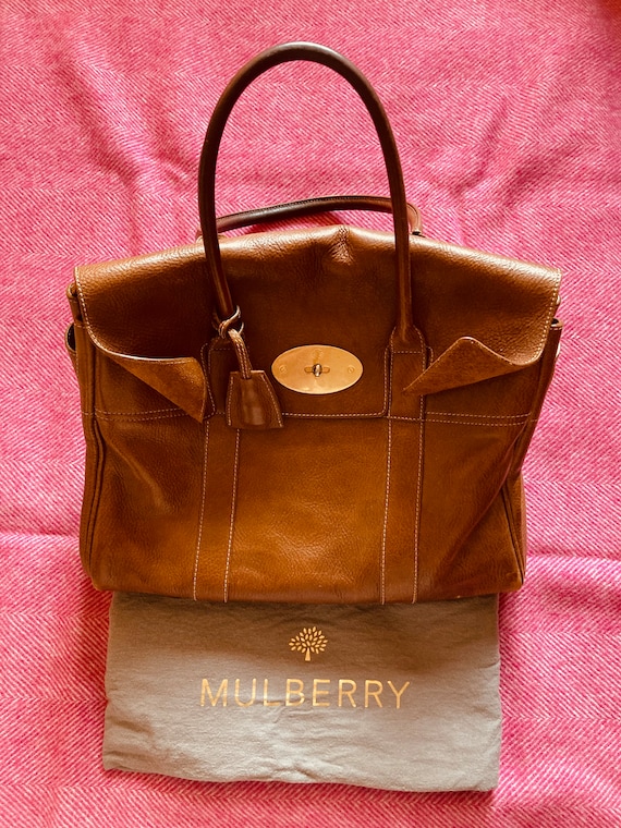 Naughtipidgins Nest - New* Mulberry Large Double Zip Bayswater