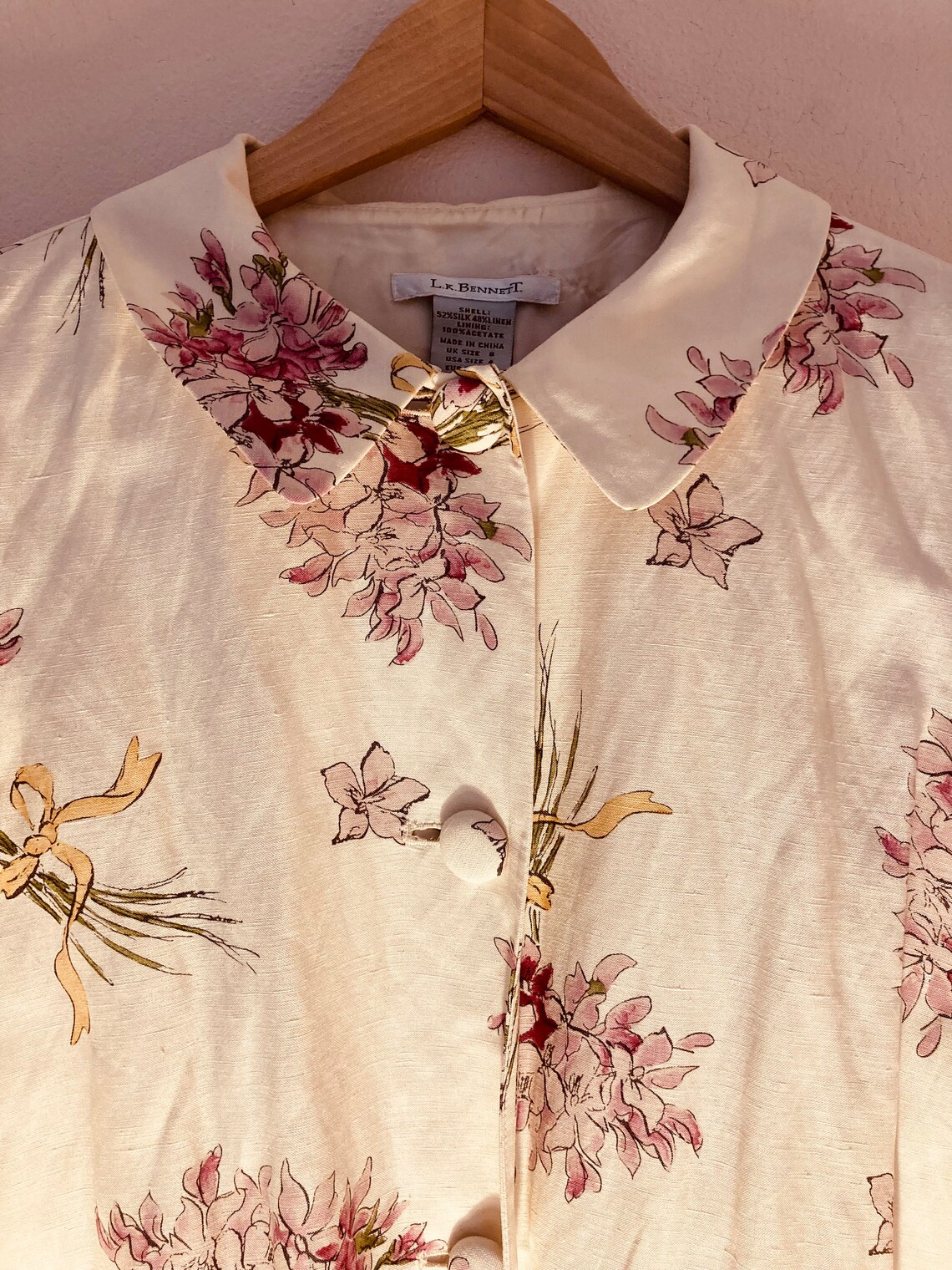 lk bennett silk blouse