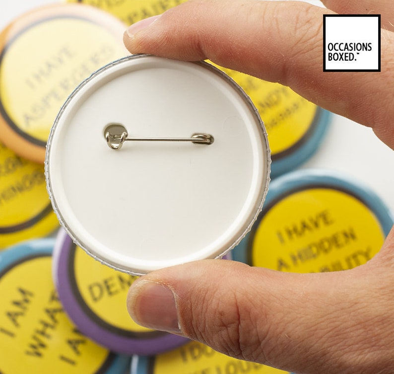 My Hearing Is Knackered Disability Awareness Badge Pin Badge Button Invisible Illness Pin Badge Hard Of Hearing Deaf