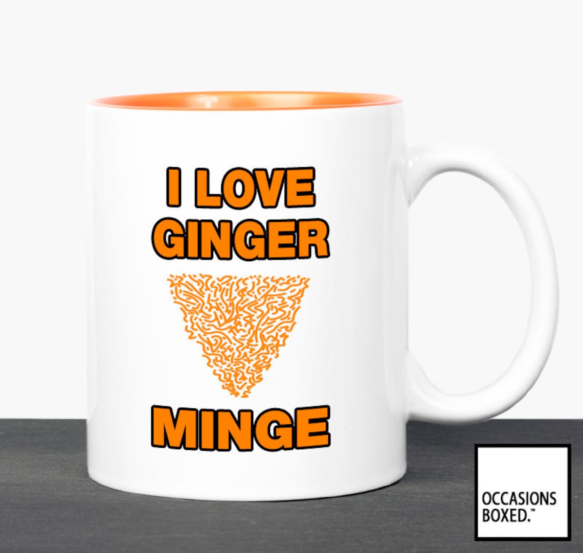 Personalised Mug Ginger Minge Ginger Person Ginger Hair Etsy