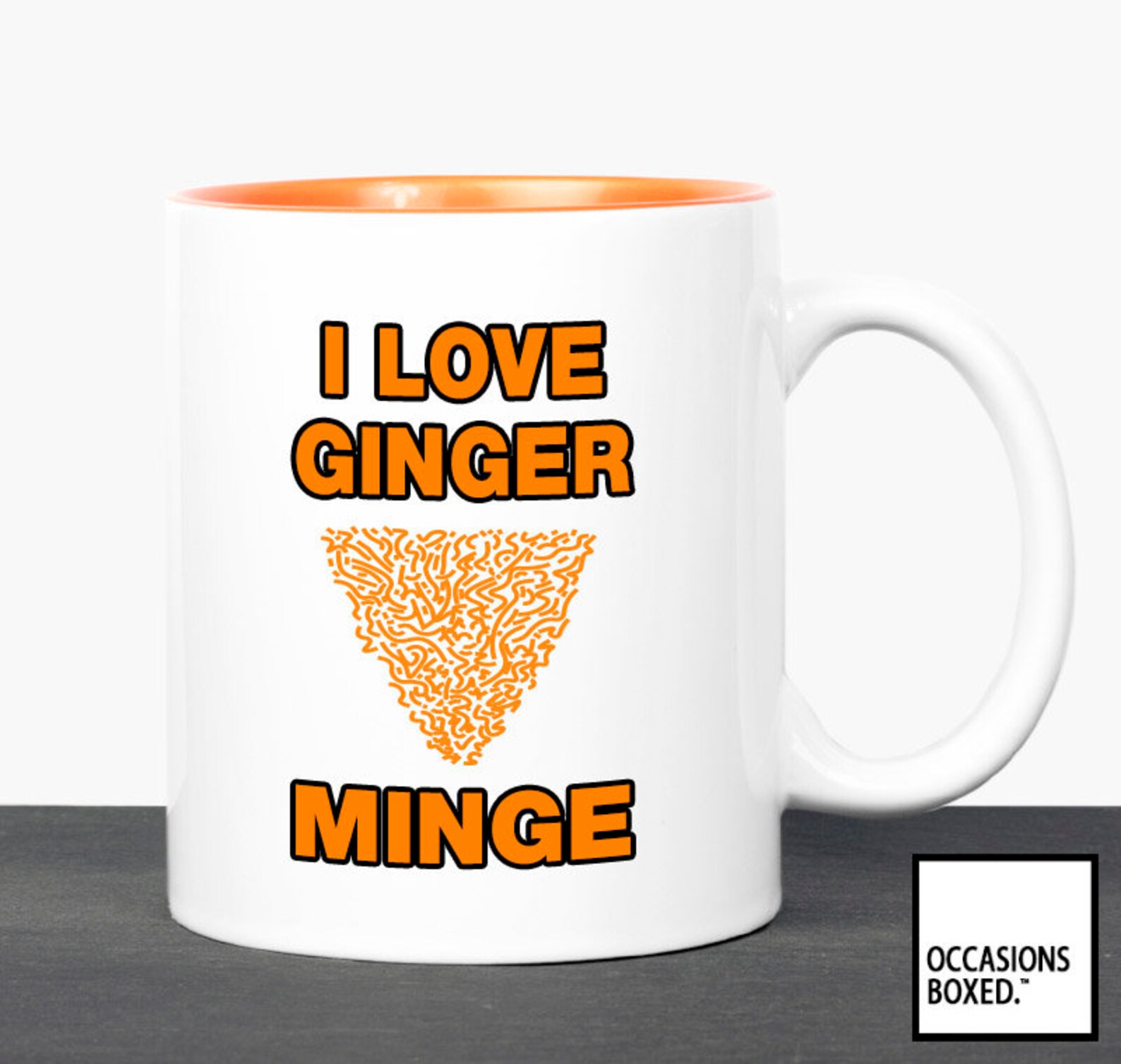 Personalised Mug Ginger Minge Ginger Person Ginger Hair Etsy