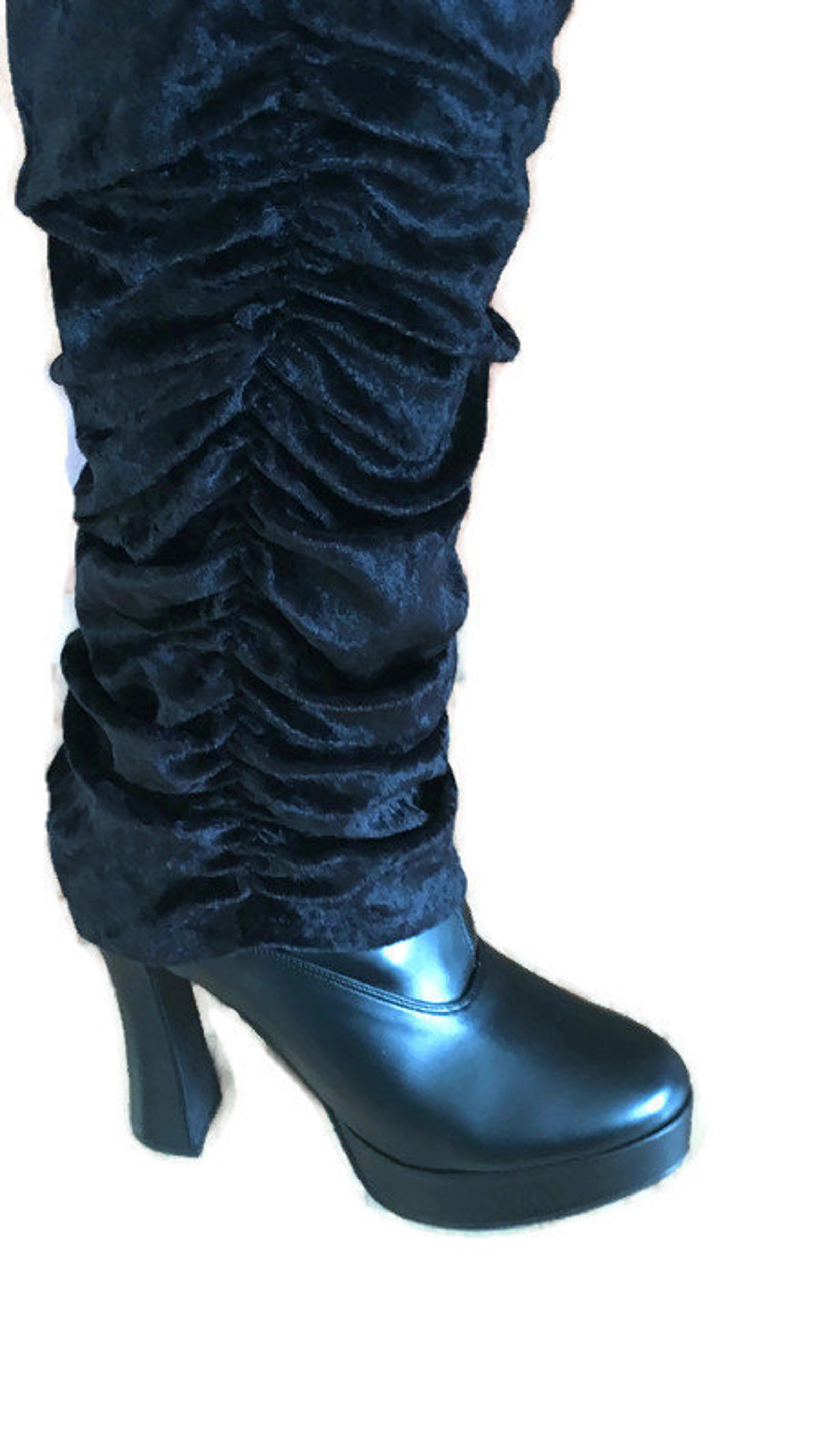 Stevie Nicks Inspired Velvet Leg Warmers Etsy