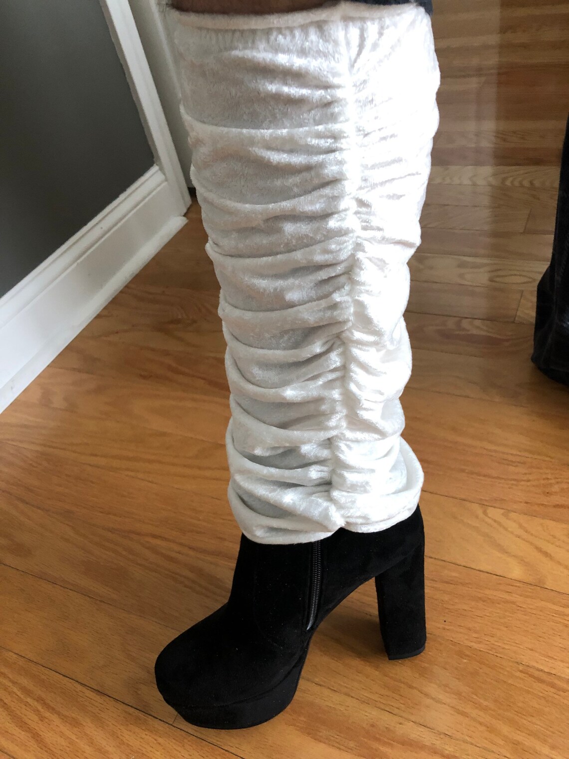 Stevie Nicks Inspired Velvet Leg Warmers Etsy