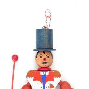 Vintage Wooden Jumping Jack Old Pull String Toy by M. Gschnitzer Co ...