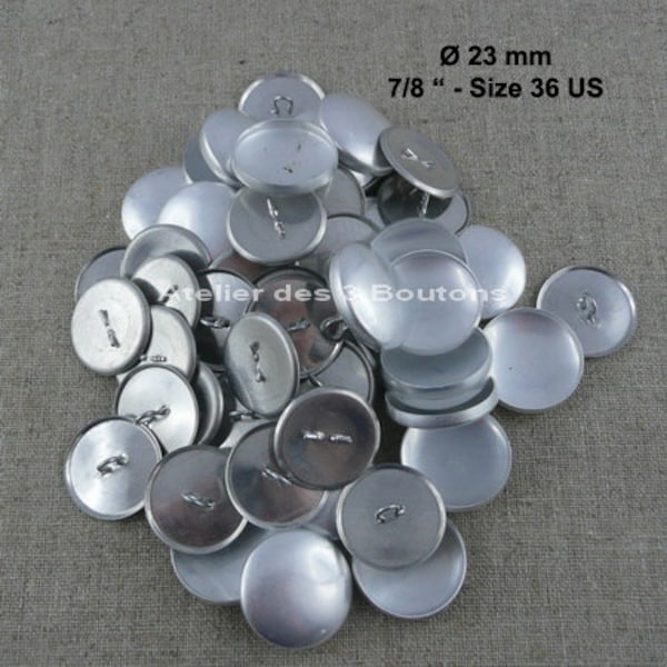 25 Cover Buttons 7/8" (Size 36)