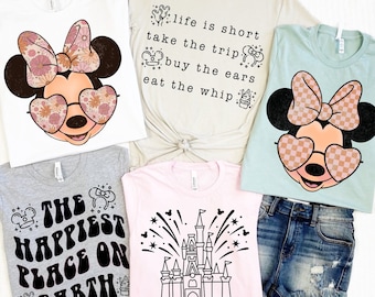 Happiest Place on Earth Tees Youth and Adult, best day ever, disney tee, mama and mini tee