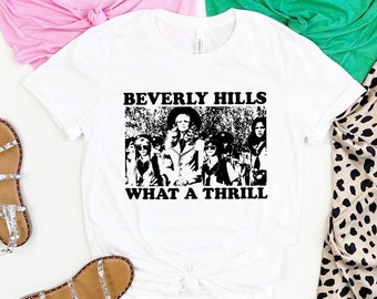 Troop Beverly Hills, What a Thrill Shirt, Vintage Movie T-Shirt, Beverly Hills, California Shirt, Girl Scouts, 80's Movie, Unisex Tee Shirt