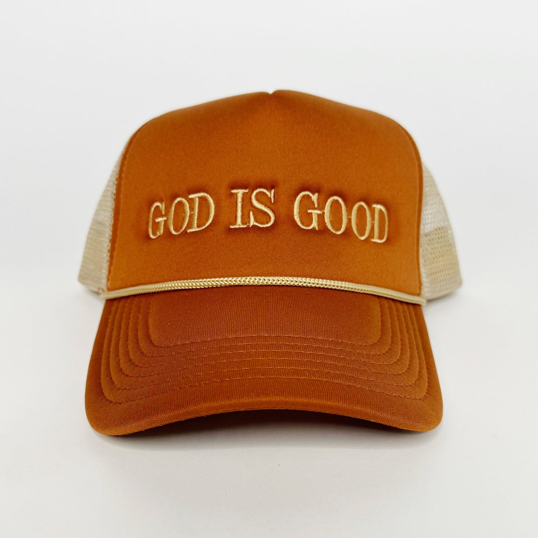 God is Good All The Time Vintage Trucker Hats main image 0