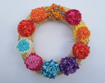 PDF CROCHET PATTERN Indian Flower