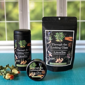 Through the Looking Glass Masala Chai Tea for Bibliophiles and Book Lovers