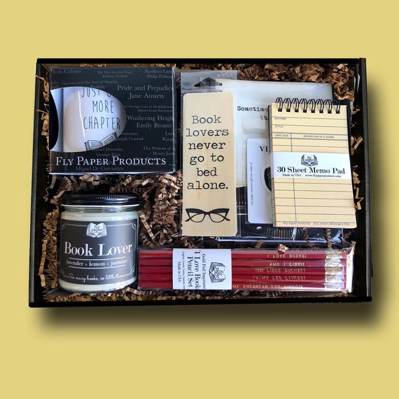 The Ultimate Book Lovers Boxed Gift Set Care Package 
