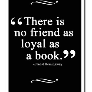 No hay amigo tan leal como un libro - Tarjeta de felicitación con temática de libro