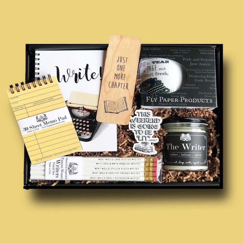 The Ultimate Writer Boxed Gift Set for Authors and Book Lovers 2 Size Options Literary Gift Box Publisher FREE US SHIPPING image 1