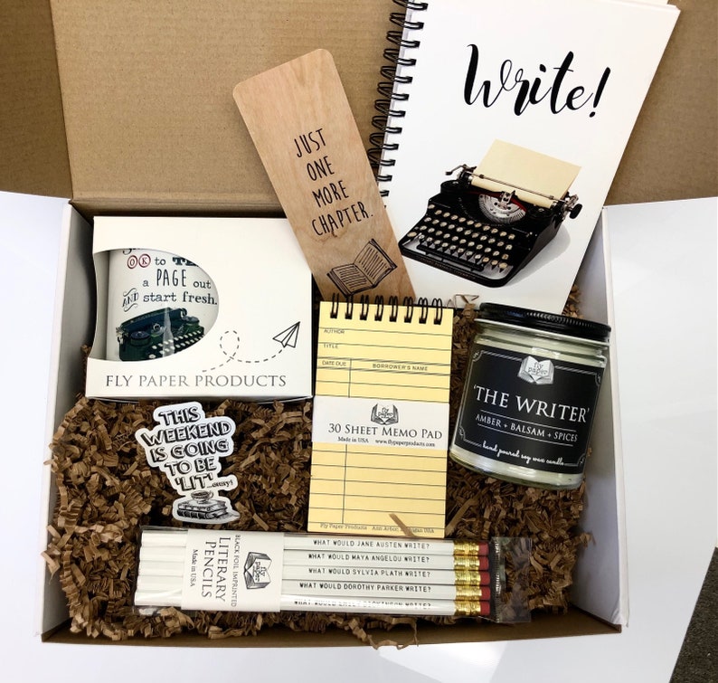 The Ultimate Writer Boxed Gift Set for Authors and Book Lovers 2 Size Options Literary Gift Box Publisher FREE US SHIPPING image 8