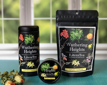 Wuthering Heights Earl Grey Tea for Classic Literature Lovers and Bookworms