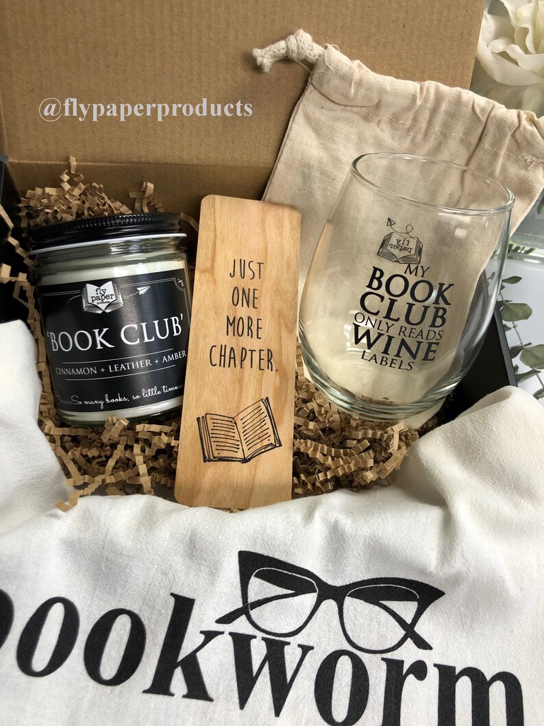 The Ultimate Book Club Gift Set Book Club Soy Candle Etsy