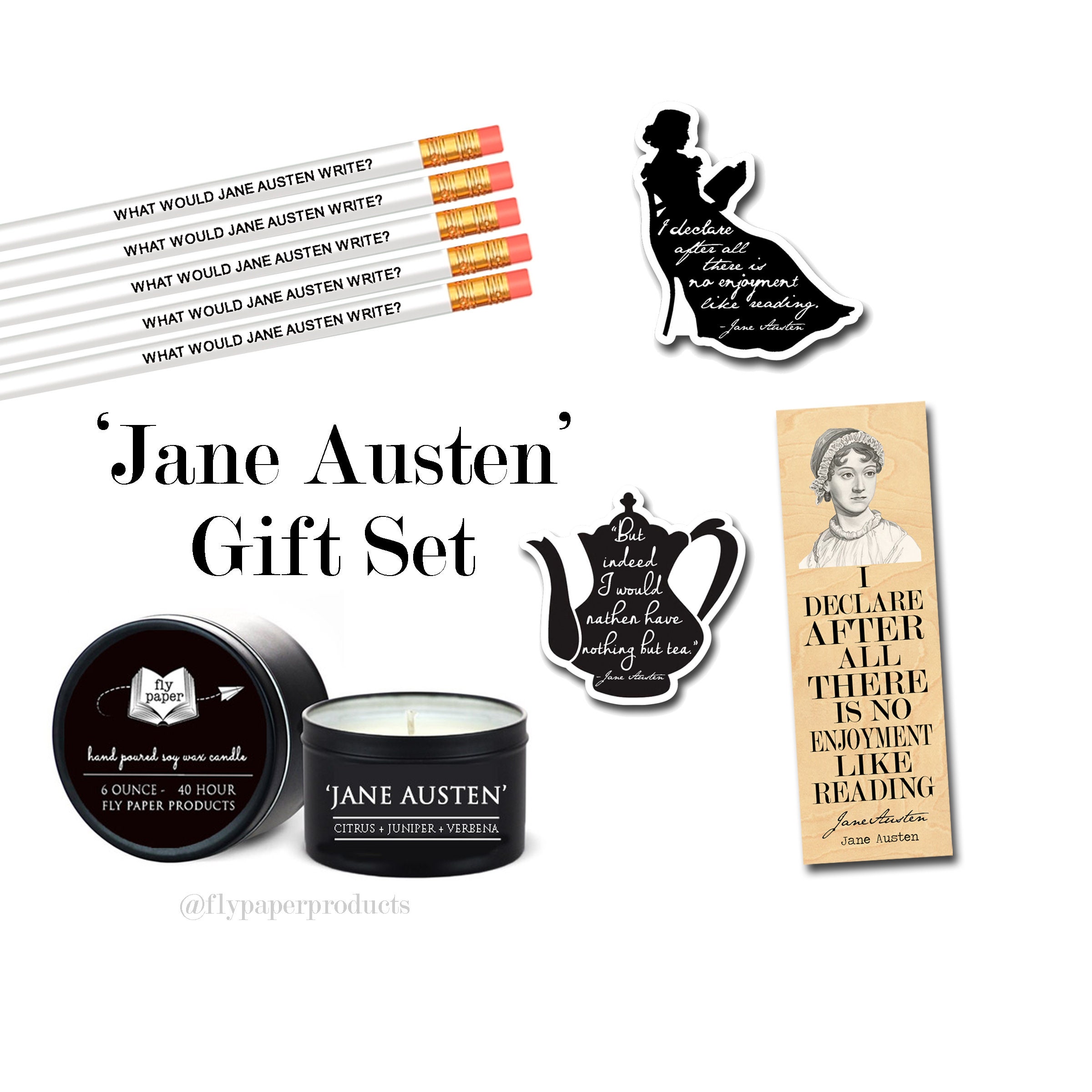 The Ultimate Jane Austen Gift SetPemberley Gardens Heroine Etsy