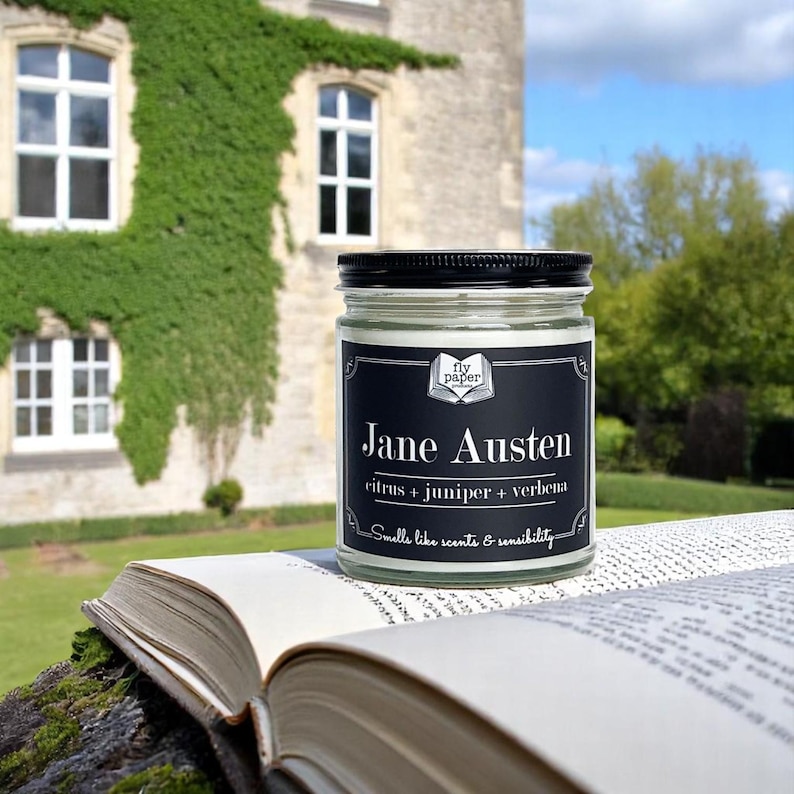 FlyPaperProducts Jane Austen Candle - Thumbnail 2