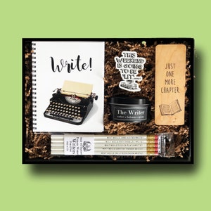 The Ultimate Writer Boxed Gift Set for Authors and Book Lovers 2 Size Options Literary Gift Box Publisher FREE US SHIPPING image 4
