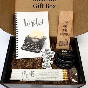 The Ultimate Writer Boxed Gift Set for Authors and Book Lovers 2 Size Options Literary Gift Box Publisher FREE US SHIPPING image 6