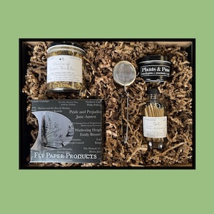 Cozy Sereni-Tea Comfort Gift Set - for Tea Drinkers and Book Lovers - Large Boxed Gift Set - FREE US SHIPPING
