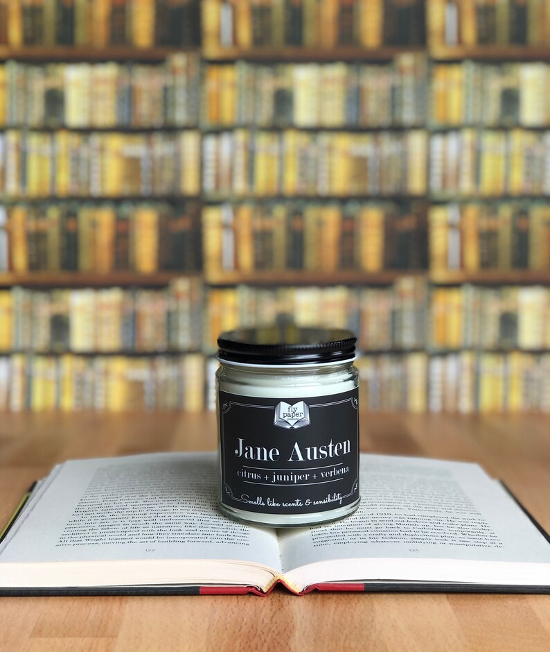 FlyPaperProducts Jane Austen Candle - Thumbnail 3